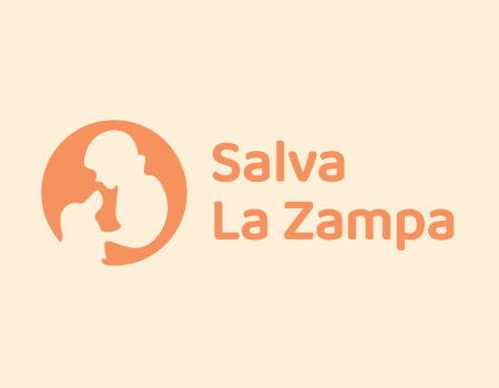 The logo of Salva La Zampa